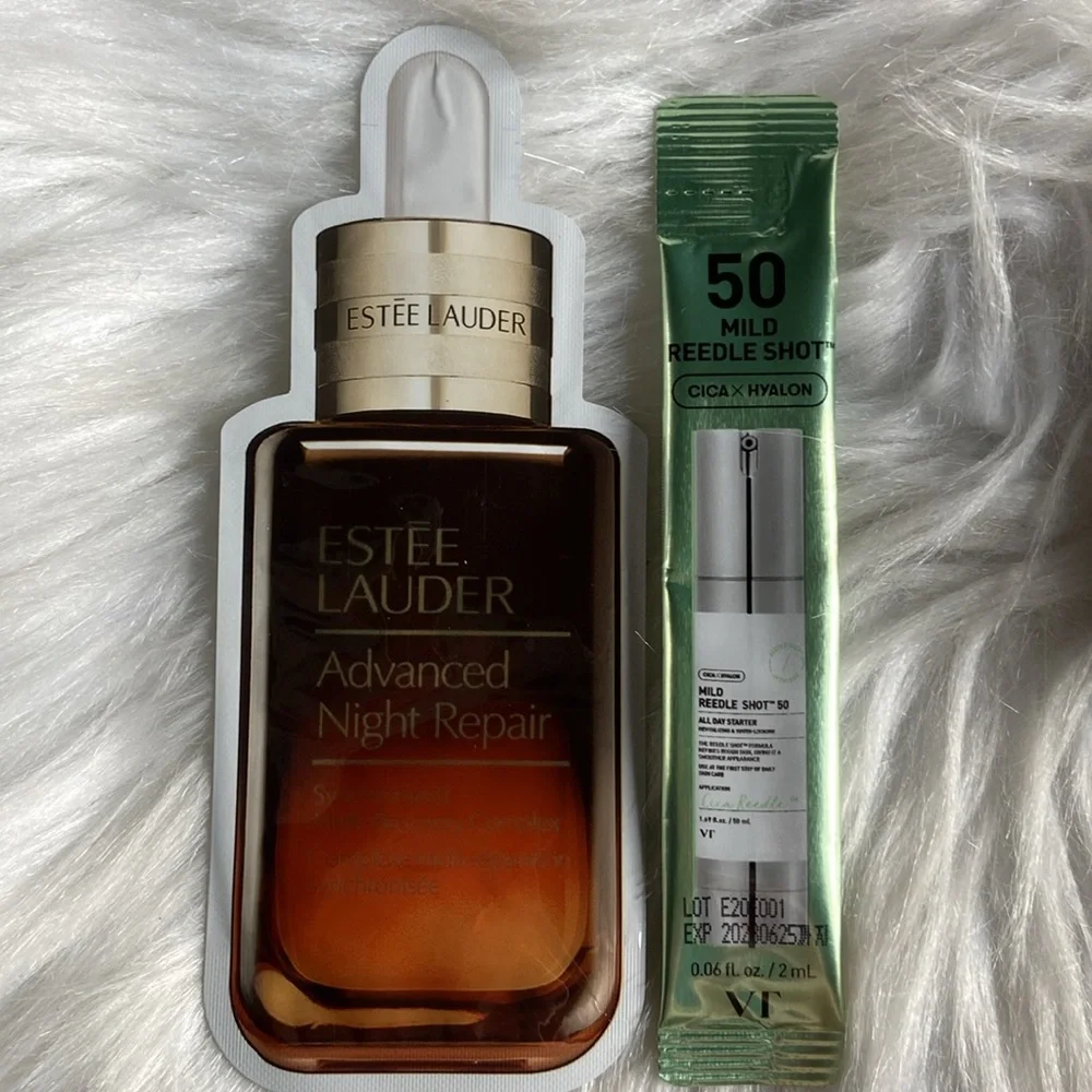 Anti-aging Wrinkle Care Skincare Sample Bundle; Murad Dior Vichy Shiseido & More